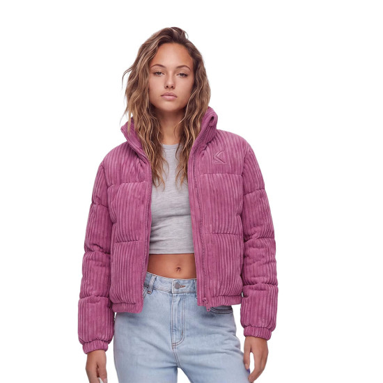 Karl Kani Γυναικείο μπουφάν Corduroy Puffer Jacket